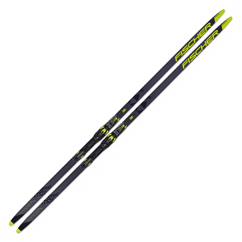 Лыжи беговые FISCHER Speedmax 3D CL Double Polling IFP (черный/желтый) (202)