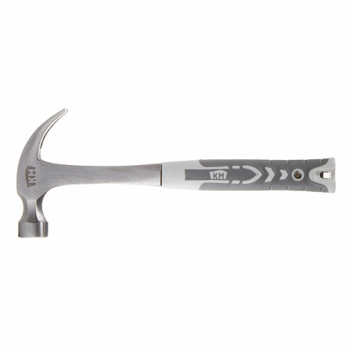 Молоток-гвоздодер цельнометаллический КМ 560 г обрезиненная ручка 1850₽