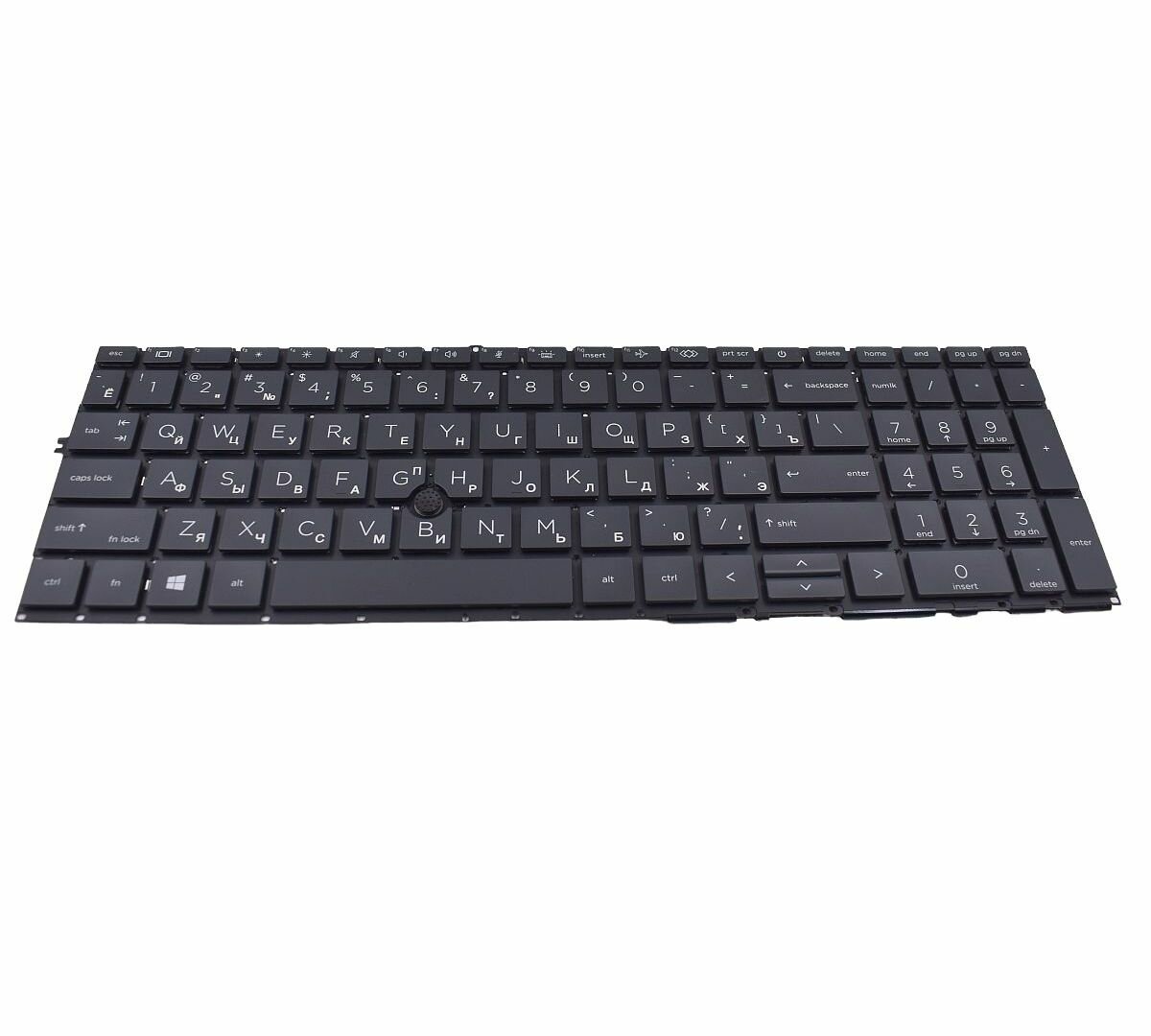 Клавиатура для HP EliteBook 855 G8 ноутбука с пойнтером и подсветкой