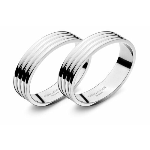 Набор колец для салфеток Georg Jensen Бернадот 4 см, 2 шт, сталь нержавеющая