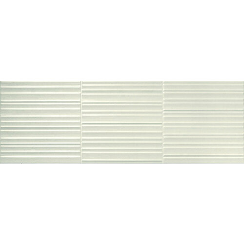 Плитка Azulejos Alcor настенная 86x29 Rotterdam Relieve White