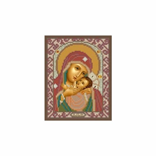 Икона божьей матери касперовская, схема на канве
