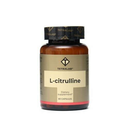 L-Цинтруллин TETRALAB, 60 капсул по 600 мг, Tetralab