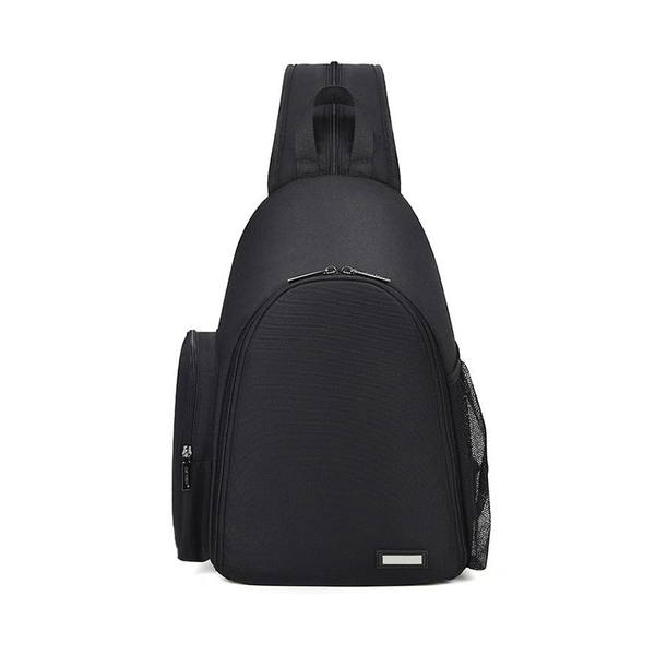 Сетчатая тканевая наплечная сумка-слинг MyPads TC-1825 для фотоаппарата Canon, Nikon, Sony, Fujifilm с отделением для дополнительных аксессуаров че.