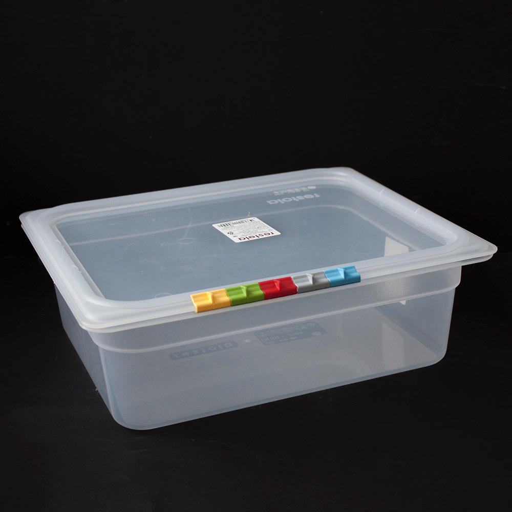 фото Гастроемкость 1/2 h=10см с крышкой (полипропилен)