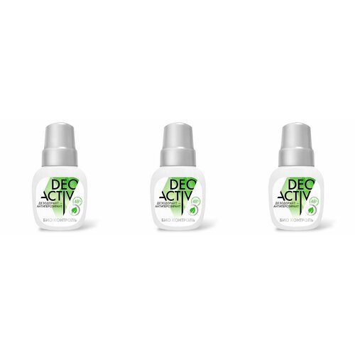 Дезодорант-антиперспирант шариковый, Биоконтроль, Deo Activ, 50 мл, 3 шт