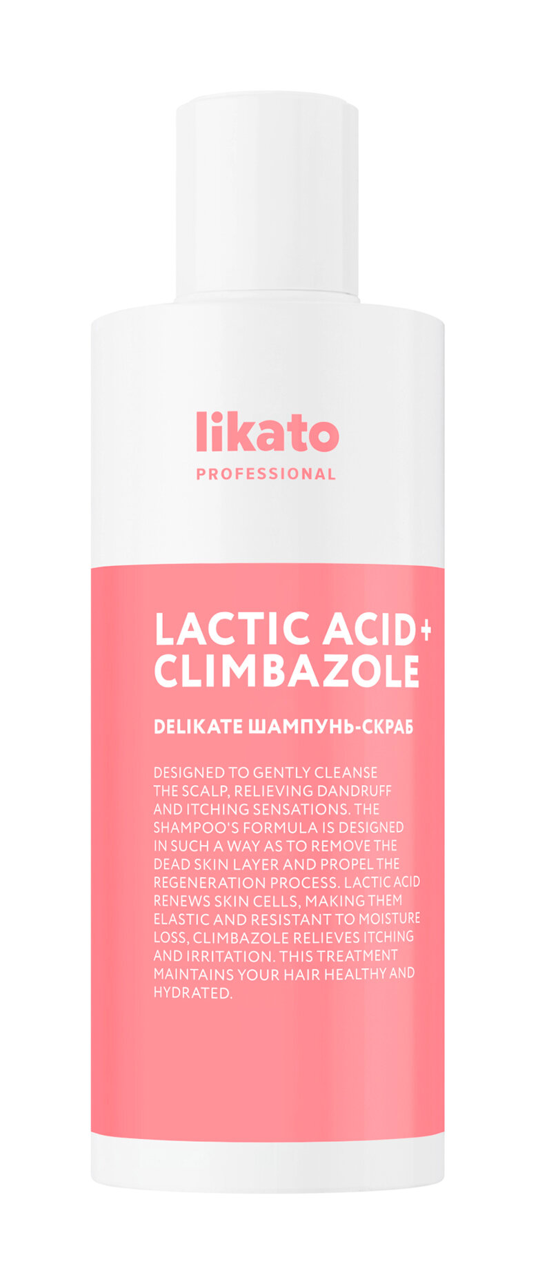 LIKATO PROFESSIONAL Шампунь-скраб от перхоти Delikate, 250 мл