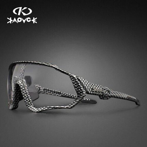 Солнцезащитные очки Kapvoe, черный, белый