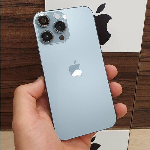 Корпус для iPhone XR в стиле iPhone 13Pro (цвет: Голубой) корпус для iphone 13 blue a2631 a2633 a2634 a2635 aasp