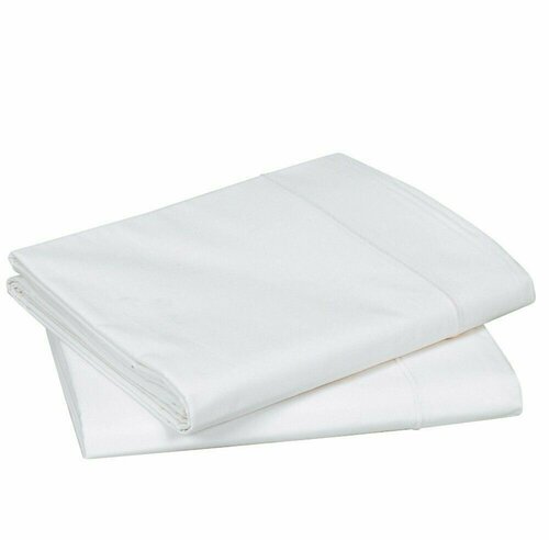 Простынь Blanc des Vosges FLAT SHEET 180/290 blanc белый сатин 300TC