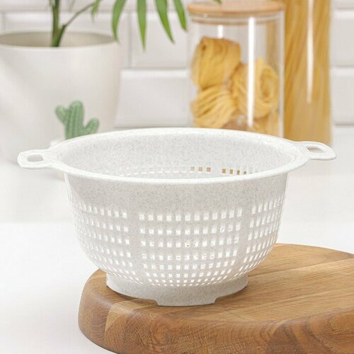 Дуршлаг кухонный Darel plastic 235 см мраморный 314₽