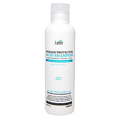 Lador Шампунь для волос с аргановым маслом - HP4.5 Damaged protector acid shampoo, 150мл