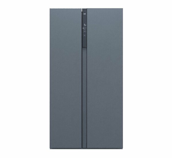 Холодильник VARD VRS177NI Side by side, с матовым покрытием, Full No frost, сенсорный дисплей, 2 инвертора