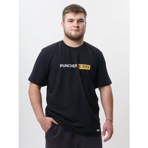 фото Футболка puncher, размер 48, черный