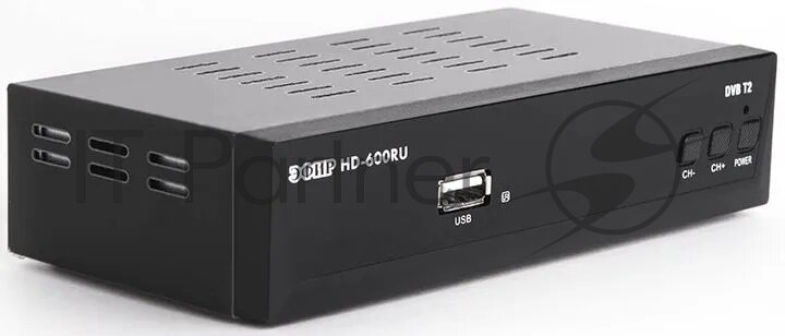 Ресивер DVB-T2 СИГНАЛ Эфир HD-600RU, черный [20200] - фото №17