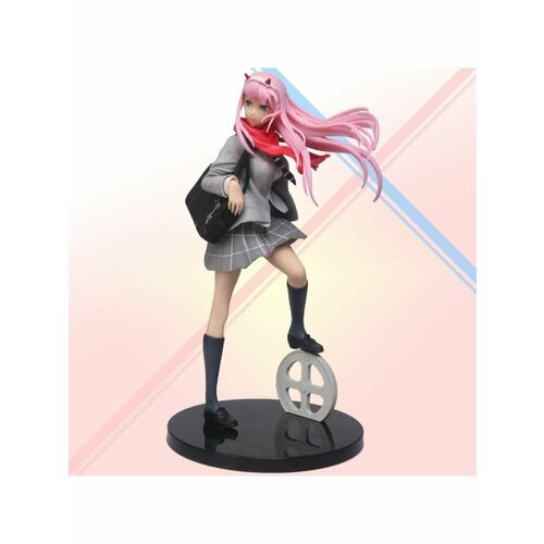 Экшн-фигурка в стиле аниме DARLING In The FRANXX 02, 23 см liasoso 3d print anime blanket darling in the franxx thick quilt home sofa bedspread cover soft sherpa plush plaid blankets