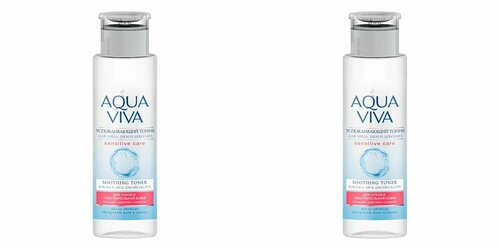 Romax Тоник успокаивающий для сухой и чувствительной кожи Aqua Viva, 200 мл, 2 шт