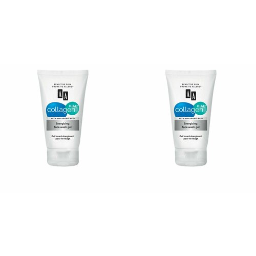AA COLLAGEN HIAL+ Энергетический гель для умывания 150мл , 2уп.