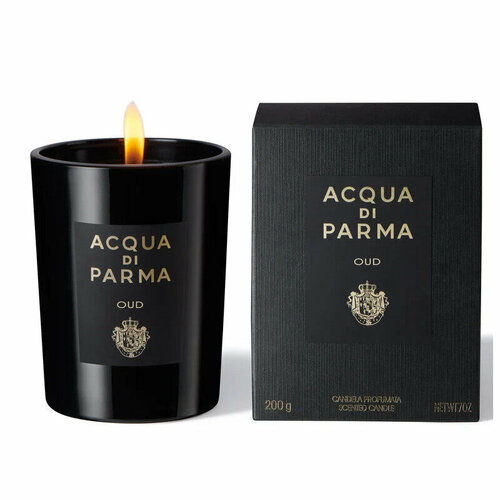 Acqua di Parma Oud свеча 200 гр унисекс парфюмированная свеча acqua di parma yuzu 200 г