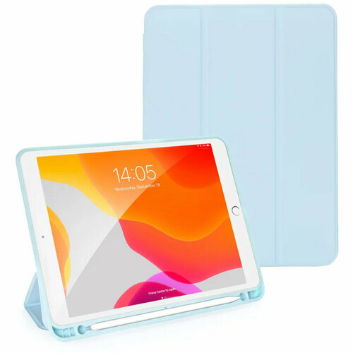Чехол Gurdini Milano Series для iPad 10.2/10.5 голубой Cloud Blue