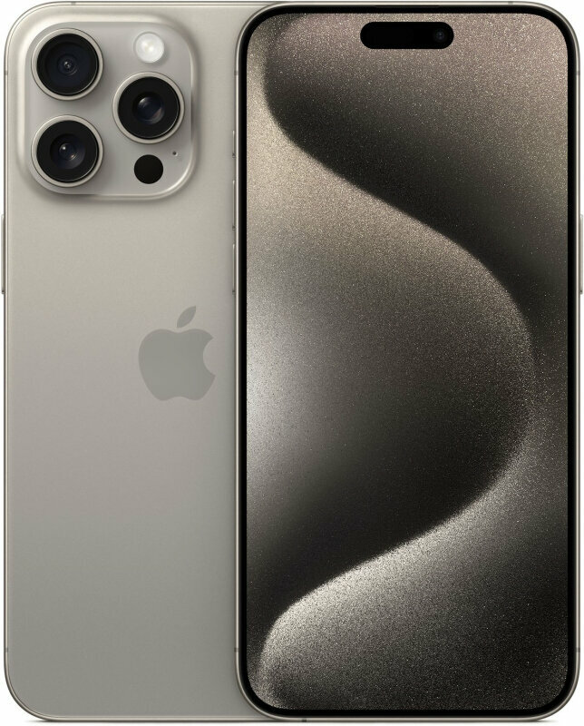 Смартфон Apple iPhone 15 Pro Max 256 ГБ, Dual: nano SIM + eSIM, титан