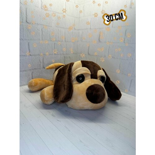 Мягкая игрушка собака бассет хаунд щенок Макс мужская футболка бассет хаунд собака сидит 2xl белый