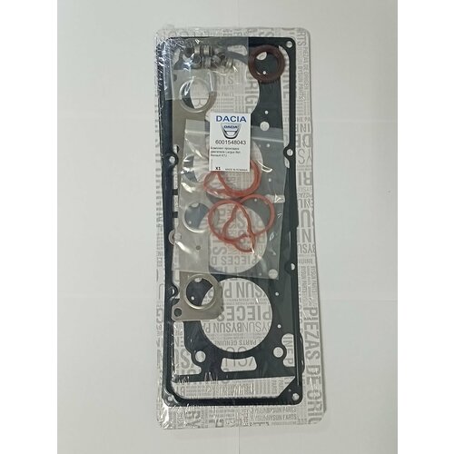 Комплект прокладок двигателя верхний с прокладкой ГБЦ. Largus 8кл Renault K7J. арт. 6001548043