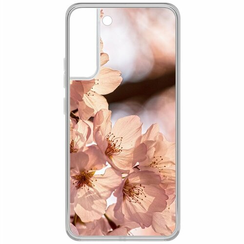 Чехол-накладка Krutoff Clear Case Ранняя весна для Samsung Galaxy S22+ чехол накладка krutoff clear case ранняя весна для oppo a5 2020 a9 2020