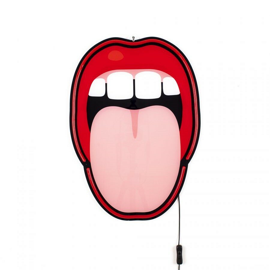 Настенный светильник Seletti Led Signs Blow Tongue Led 13101
