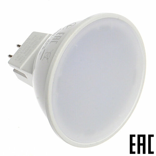 Лампа светодиодная тёплый белый свет 5Вт 14500 ESS LED MR16 5W 220V GU5.3 400Лм 2700К Philips (2 шт. в комплекте)