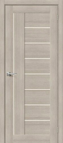 Изображение товара Межкомнатная Дверь с Экошпоном Bravo Браво-29 Cappuccino Melinga / Magic Fog 700x2000мм (Полотно+Коробка+5 Наличников) / Браво.