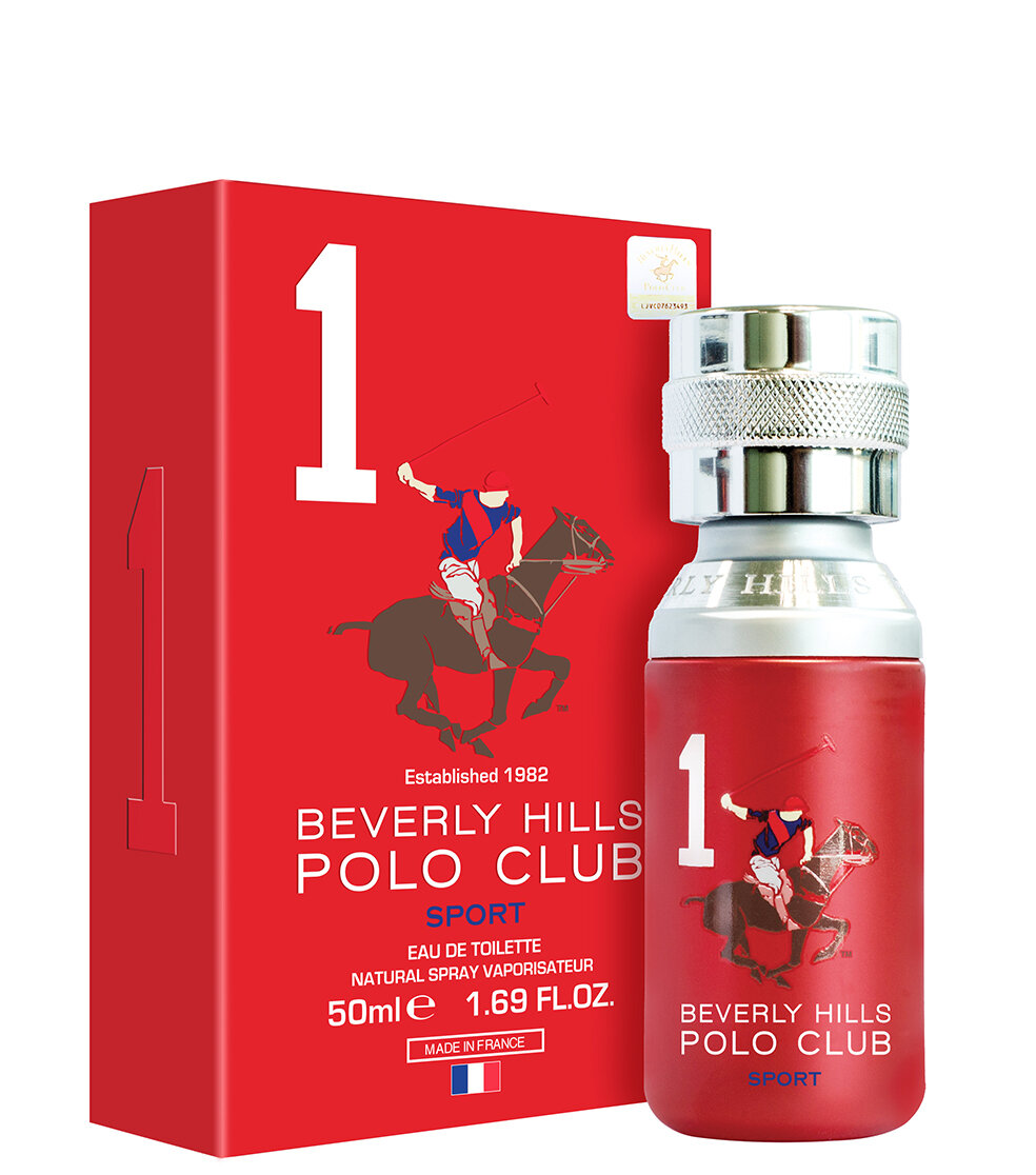 Beverly Hills Polo Club Sports Men 1 Туалетная вода муж, 50 мл