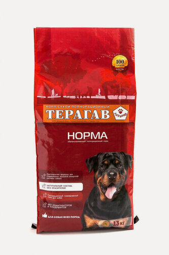 Изображение товара Терагав Норма 13 кг сухой корм для взрослых собак всех пород