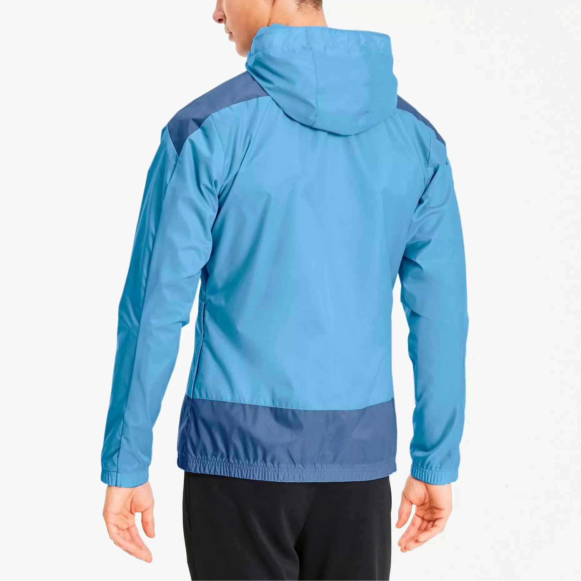 Куртка PUMA teamGOAL 23 Training Rain Jacket, размер L, голубой — фото 1