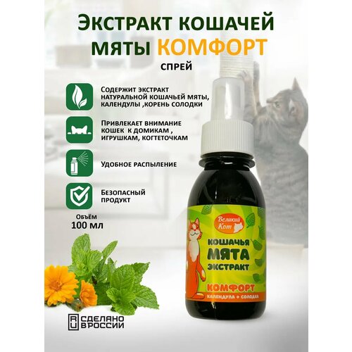 Экстракт кошачьей мяты Комфорт для кошек