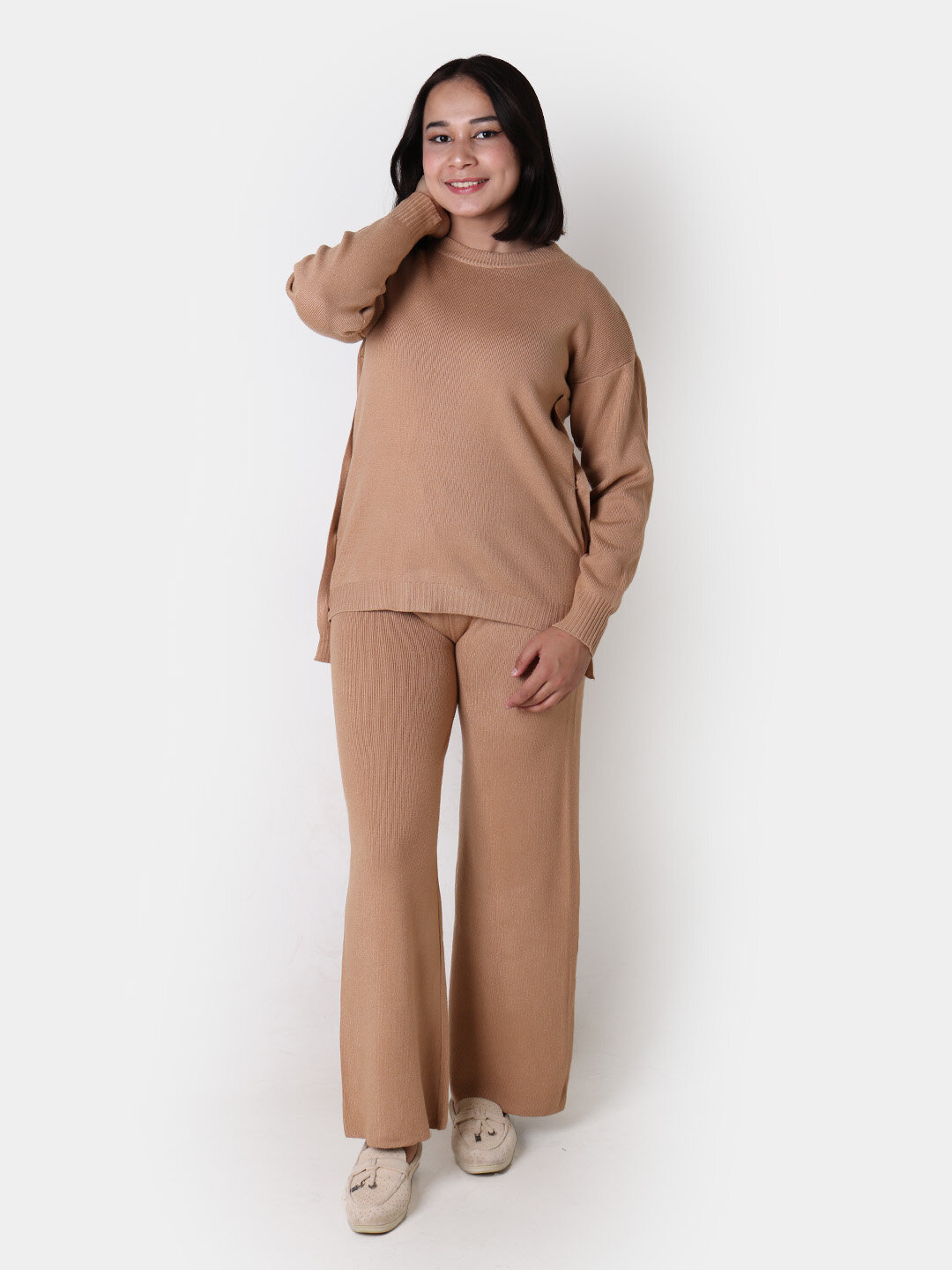 Брюки , размер One Size, хаки — фото 1