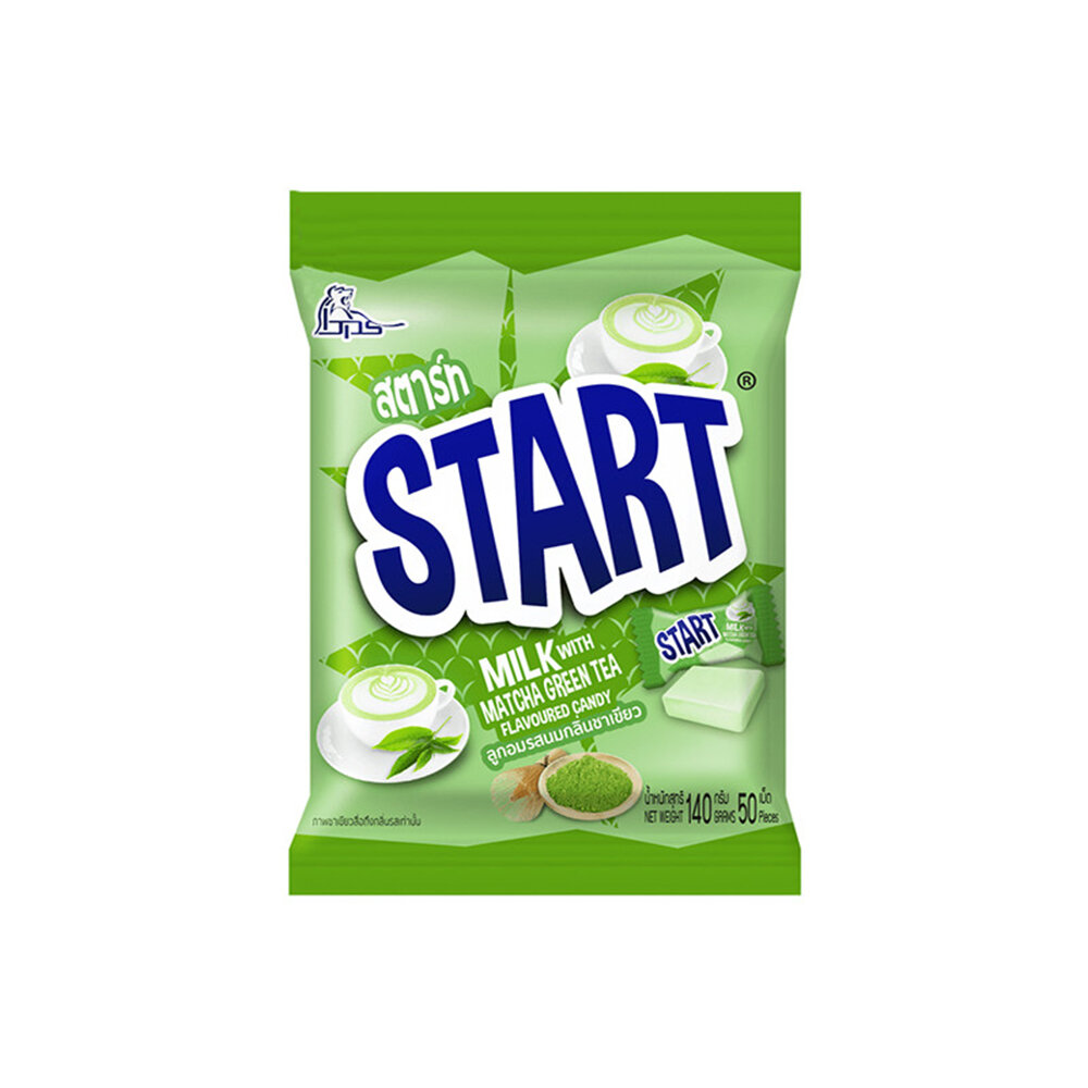 Конфеты Start со вкусом зеленого чая и молока 140 г, Таиланд