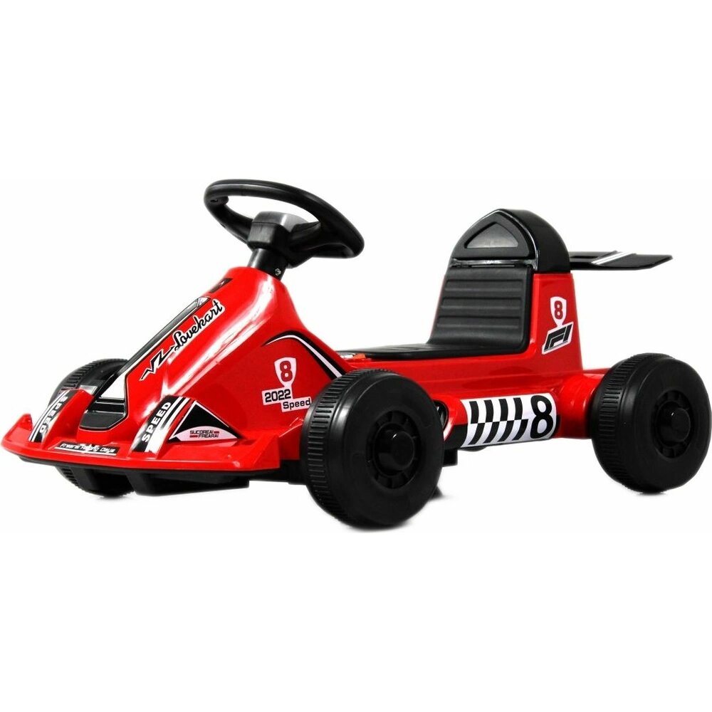 Детский электромобиль RiverToys K008PX красный красный 6+