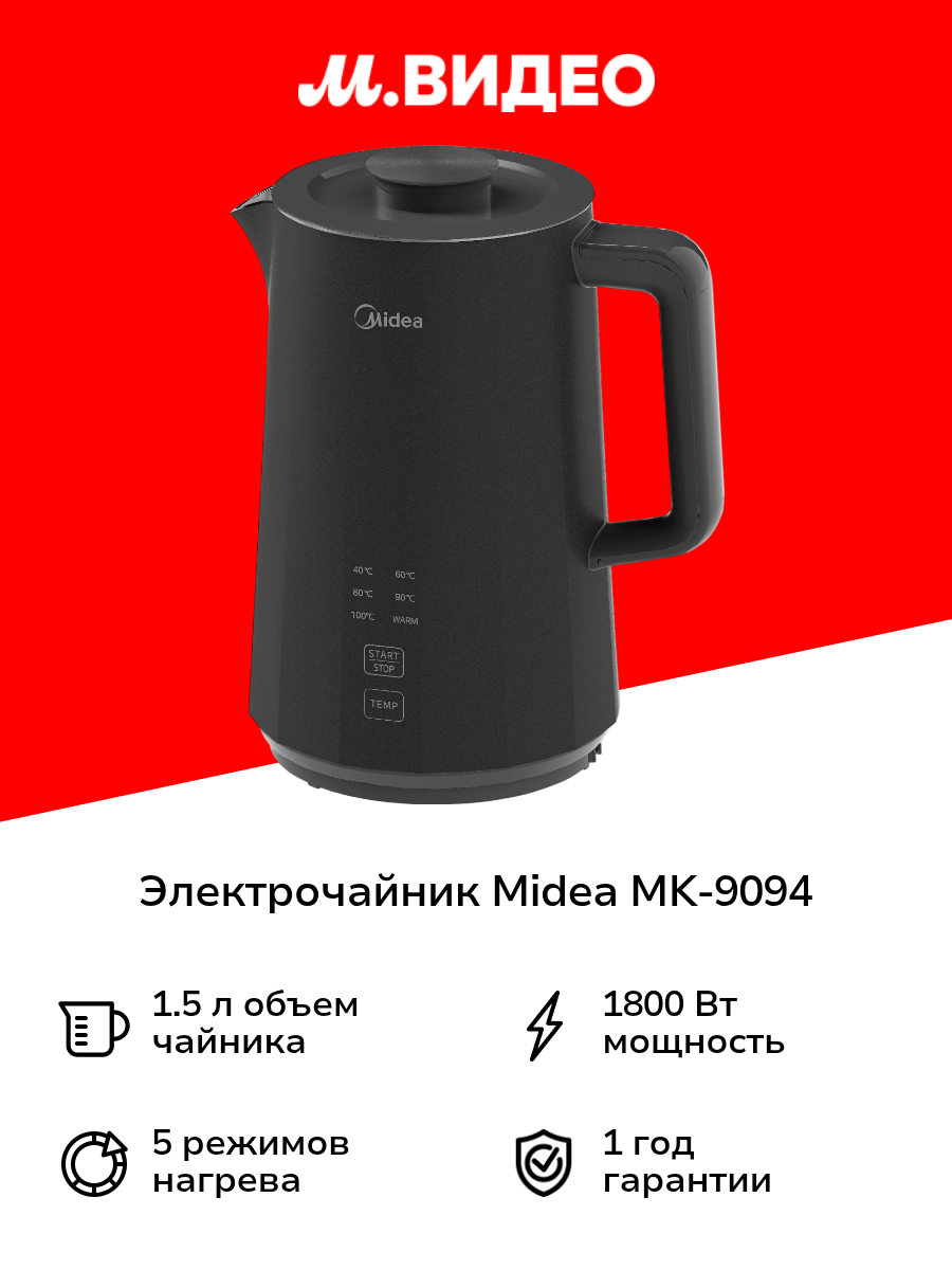 Электрочайник Midea MK-9094