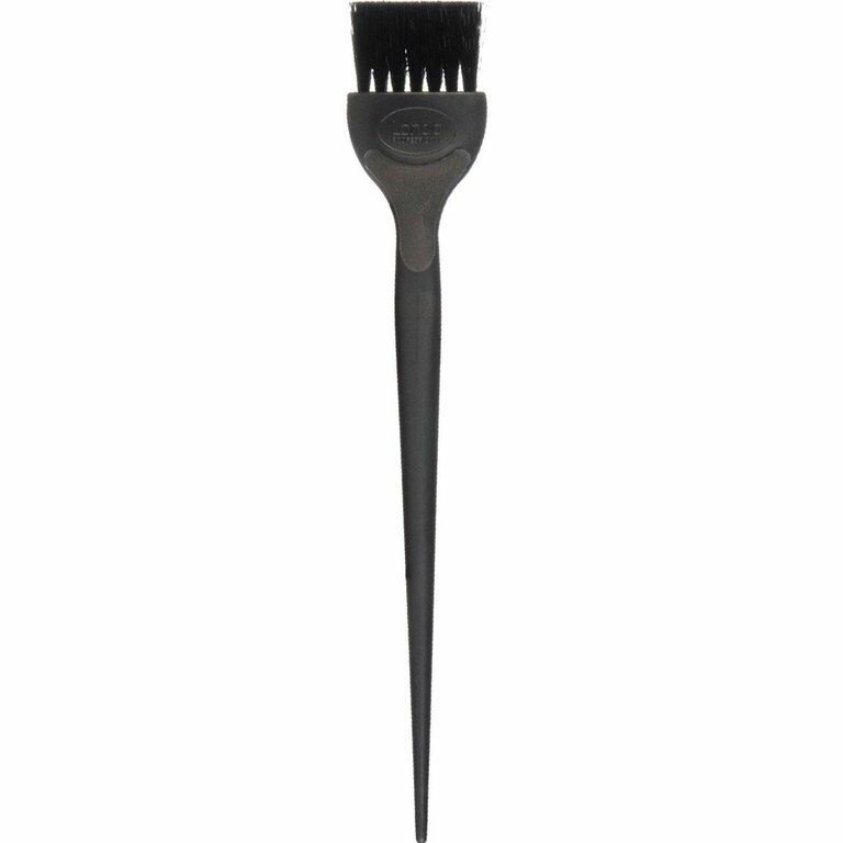 Wella Кисточка для окраски скошенная малая, антрацит, 3,5 см
