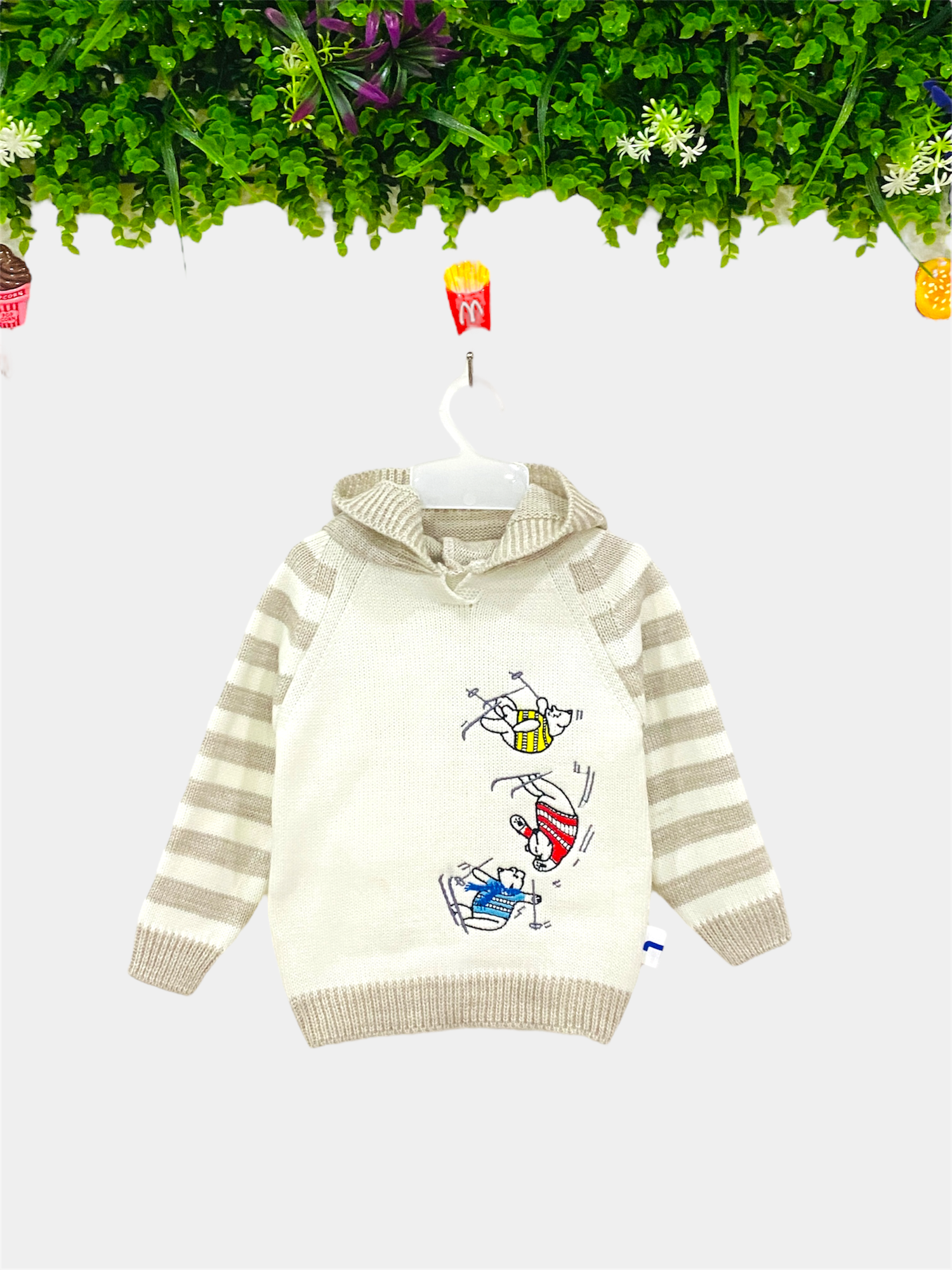 Комплект одежды Gunesh Line Textile, размер 1-3 года, бежевый — фото 1