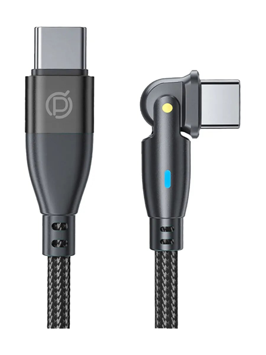 Кабель Pero DC13 Ultimate PD USB-C to USB-C 1m Black