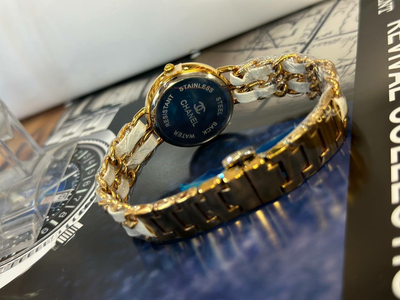 Наручные часы Chanel, золотистый — фото 1