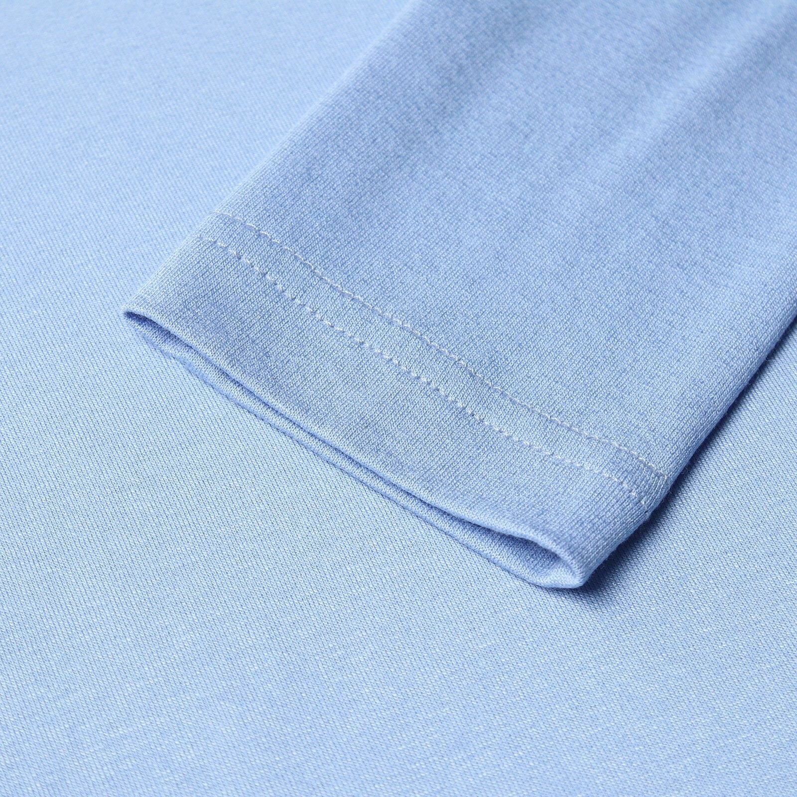Комплект женский (лонгслив, брюки) MINAKU: Home collection цвет голубой, р-р 48 - фотография № 10
