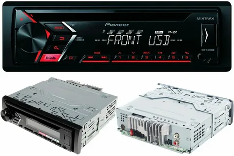 Автомагнитола Pioneer DEH-S2250UI - фото №5