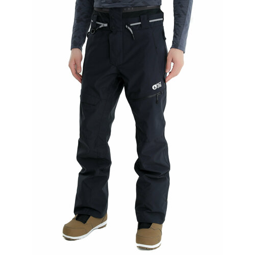  брюки для сноубординга Picture Organic, карманы, мембрана, водонепроницаемые, размер XXL, синий