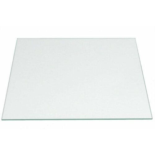 Стекло внутреннее двери духовки плиты Гефест 1100, 1140, ДА102, 440х285 мм, прозрачное