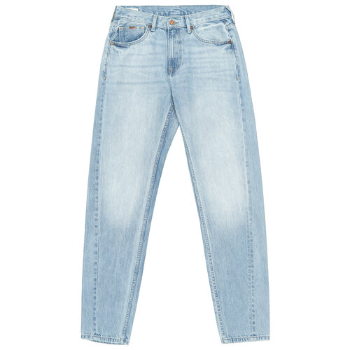Джинсы  Pepe Jeans, свободные, средняя посадка, размер 31, голубой