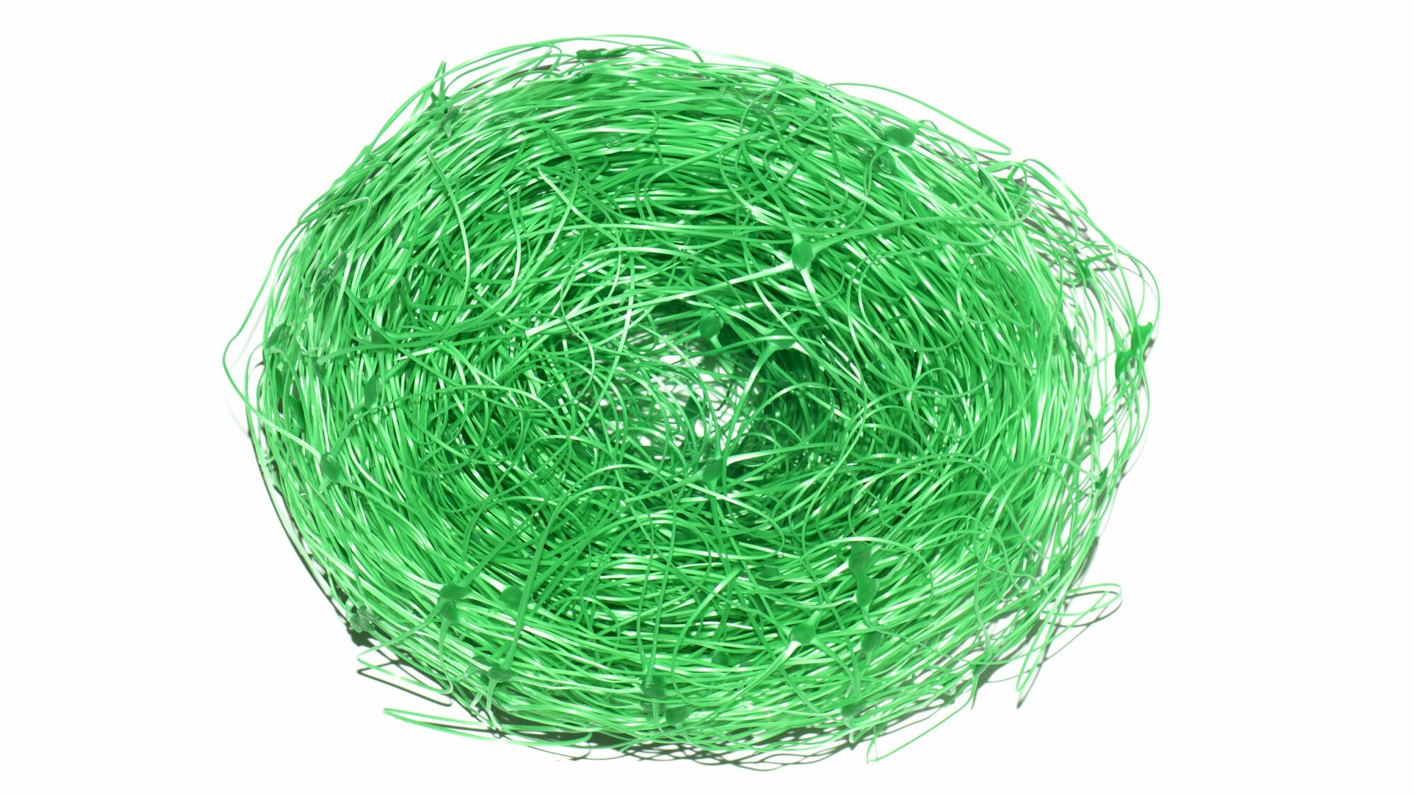 Шпалера, Опора для растений, Сетка зеленая 10 м2 (2x5 м) яч. 150*170 мм - фотография № 2
