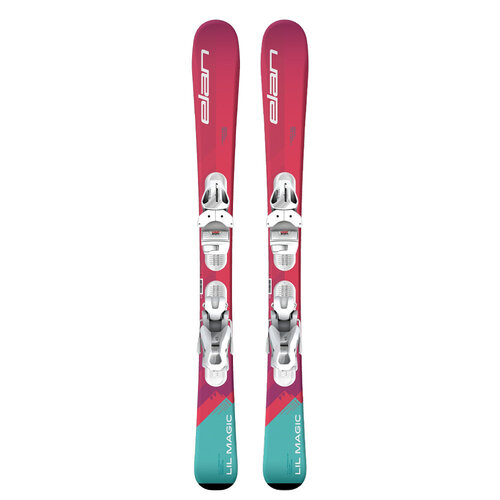 фото Горные лыжи детские с креплениями elan lil magic jrs (23/24), 70 см